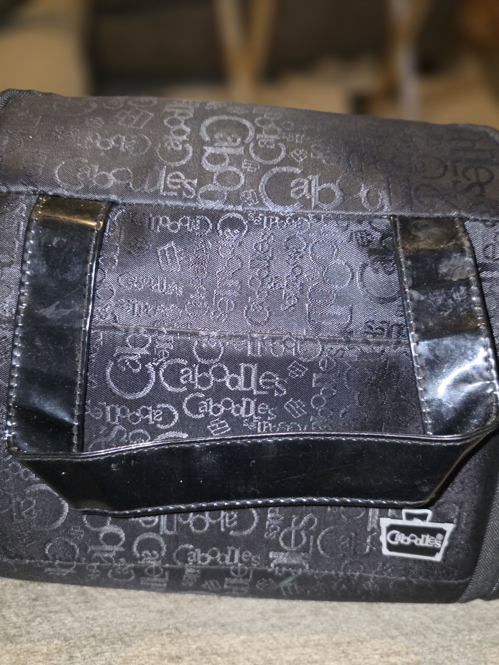 Caboodles Black Hanging Travel & Toiletry Bag